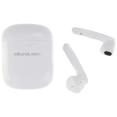 Image de Écouteurs intra auriculaires SOUNDLOGIC TWS Bluetooth Sans fil Blanc