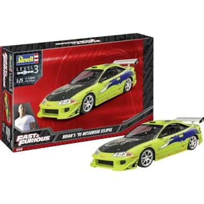 Image de Revell 07691 Brian&#039;s 1995 Mitsubishi Eclipse Fast &amp; Furious Maquette, 07691, Incolore, 1/25