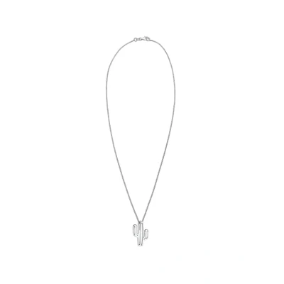 Image de Elli Cactus Desert BOHO Collier silvercoloured, Femme, Taille: 45, Silver coloured
