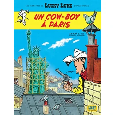 Image de Les Aventures de Lucky Luke d&#039;après Morris Tome 8 Un cow boy à Paris Livre d’occasion Correct