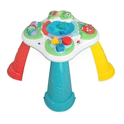 Image de Chicco Table d&#039;Activité Sensorielle pour Enfants, Multi Activités Interactive avec 5 Zones Sensorielles, Jeux Électroniques Éducatifs Sons et Lumières Jouet Enfant de 10 mois à 4 ans