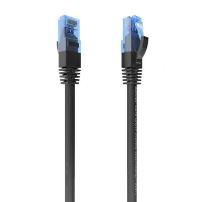 Image de Câble réseau RJ45 AISENS A135 0847 Cat.6 UTP 4 m 1000 Mbps Noir