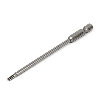 Image de sourcing map Embout de tournevis T10 Torx sécurité magnétique à tige hexagonale 100 mm long