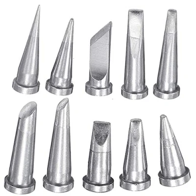 Image de Werse Lot de 10 pointes fer à souder pour Weller WSD81 WSP80 WD1000 WP80 LT