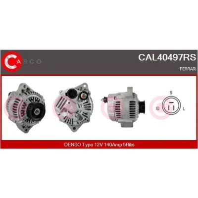 Image de CASCO CAL30186AS Alternateur 12V 85A FIAT: Doblo I Cargo, Break, Punto II 3/5 portes