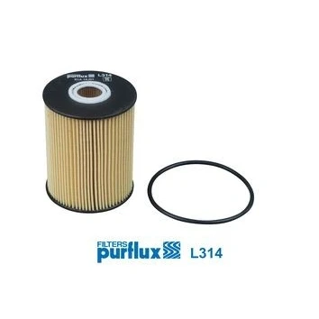 Image de PURFLUX L314 Filtre à huile Cartouche filtrante VOLKSWAGEN: TRANSPORTER 4 Bus, Sharan I, GOLF 3, AUDI: Q7, A8 D2, PORSCHE: Cayenne