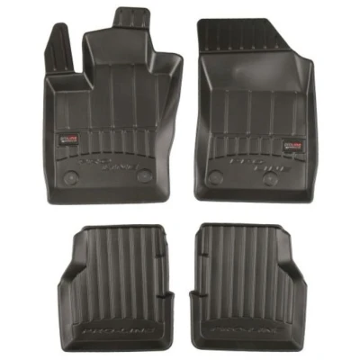Image de FROGUM 3D408616 Ensemble de tapis sol Caoutchouc avant et arrière 4 noir JEEP: GRAND CHEROKEE