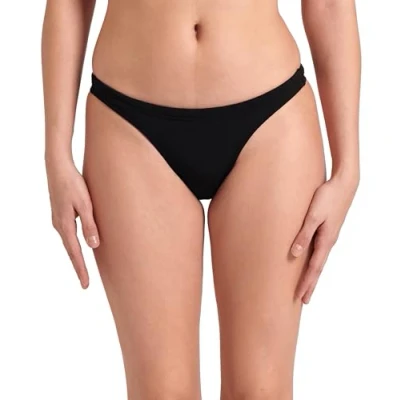 Image de arena Femme Solid Maxlife Bikini Bottom Slip de bain, Black white, 38 EU