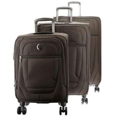 Image de Delsey Paris Helium DLX Expandable 4 Double Set de valises, Taille: One Size, Mokka