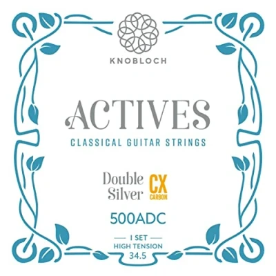 Image de Knobloch Strings 500ADC Actives Double Silver CX Carbon High Tension 34.5