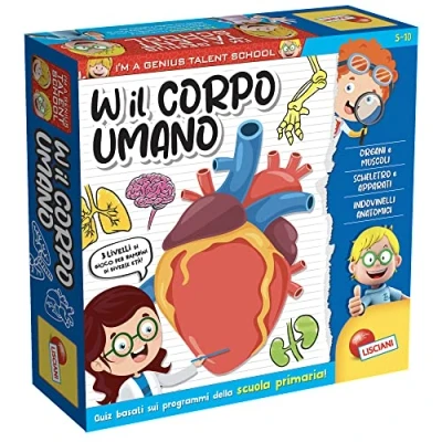 Image de Liscianigiochi Lisciani Giochi I&#039;m a Genius TS W Le Corps Humain, 100538, Multicolore