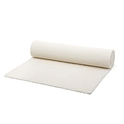 Image de Tapis de yoga en laine vierge pure (1200 g/m²) 100% mouton à poils longs (issue moutons vivants) Doux &amp; Isolant VISHNU 100 200 x cm