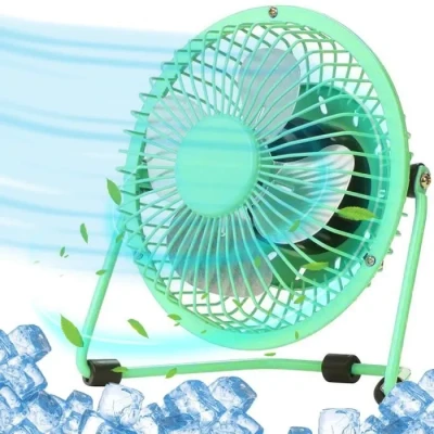 Image de Mini ventilateur booling ultra compact silencieux 20 db rotatif 360 degrés usb