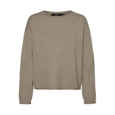 Image de Vero Moda Strick VM Pullover, Femme, Taille: Small, Silver mink