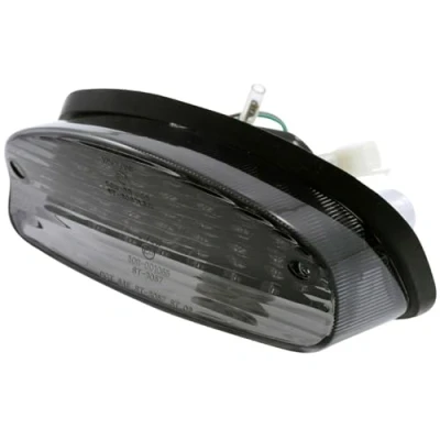 Image de PW LED feu arrière avec verre teinté compatible pour Honda CB 600 Hornet 98 02, moto