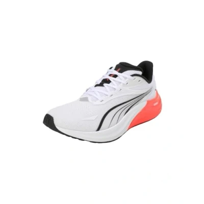 Image de PUMA Homme Electrify Nitro 4 Chaussure de Course sur Route, White Glowing Red Black, 40.5 EU