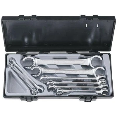 Image de FORCE 5082 Kit de clés, conduite frein 8 8x10, 11x13, 12x14, 16x18, 17x19, 19x22, 24x27, 30x32 mm droit