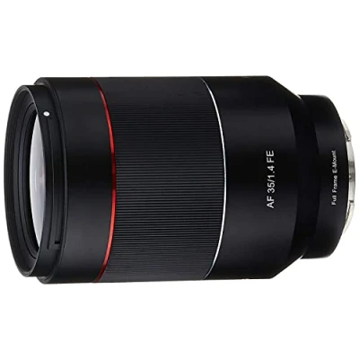 Image de samyang objectif 35/1,4 DSLR autofocus Sony E plein format photo lichs tärke F1.4, grand angle Noir