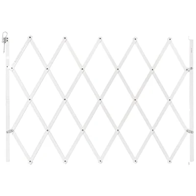 Image de Nordlinger Pro 742001 Stop&#039;Fix Barriere Animaux en Bois Extensible Blanc pour Chien