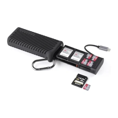 Image de PGYTECH P GM 163 lecteur de carte mémoire USB 3.2 Gen 1 (3.1 1) Type C Noir Neuf