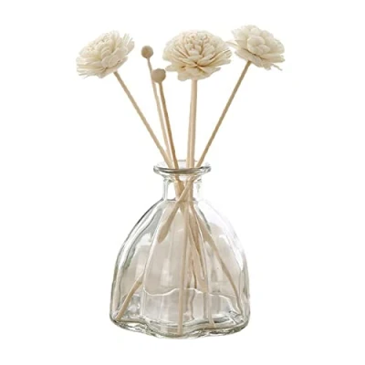Image de LIBOOI flacons diffuseurs à roseaux, en verre vides décoratifs pour vase, d&#039;huile, conteneur de parfum, accessoires diffuseur d&#039;huiles essentielles, cadeau