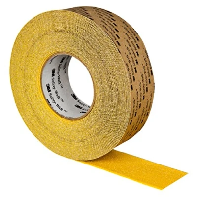 Image de 3M Safety Walk Revêtement antidérapant conformable, Jaune, 51 mm x 18.3 m