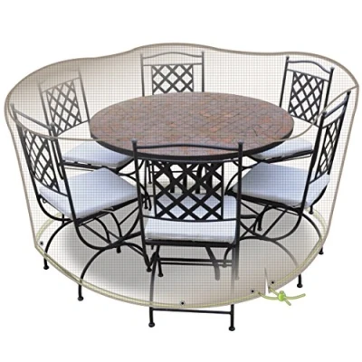 Image de HOUSSE DE PROTECTION TABLE RONDE + CHAISES