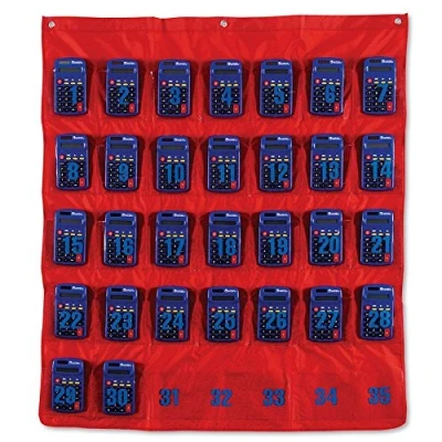 Image de Learning Resources Tableau de Poche Rangement Multi usages, Rouge
