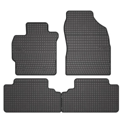 Image de FROGUM 542766 Ensemble de tapis sol Caoutchouc avant et arrière 4 noir Sur mesure TOYOTA: Auris 5 portes