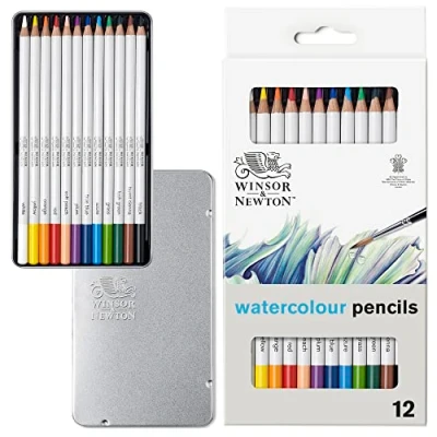 Image de Winsor &amp; Newton Studio Collection Crayons Aquarelle X12