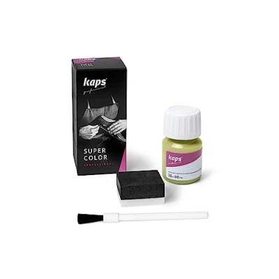 Image de KAPS Super Color Teinture pour Cuir Naturel Matières Synthétiques et Textiles 25 ml Plusieurs couleurs, Vert Clair 173
