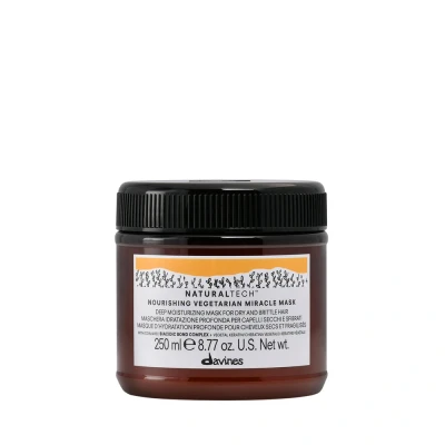 Image de Davines Masque Natural Tech Nutrition miracle vegan 250 ml Pour cheveux épais et indisciplinés