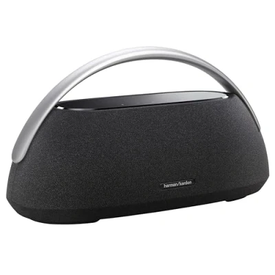 Image de Harman Kardon Go + Play 3, Enceinte portable Bluetooth sans fil, autonomie de 8 h, son et basses puissantes, en Noir
