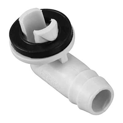 Image de raccord de vidange AC pour climatisation, vissé avec caoutchouc unités divisées et fenêtres Unité AC, 3/5 (15 mm)