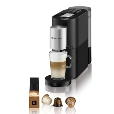 Image de KRUPS Nespresso ATELIER YY4355FD Machine à café capsule expresso Espresso Style Barista Mousseur lait Fabriqué en
