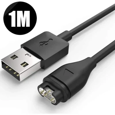Image de Chargeur Garmin Fenix 5 5S 5X 6 6S 6X Forerunner 935 945 45 245 Approach S10 S40 S60 Quatix Vivoactive 3 4 Vivomove Vivosport