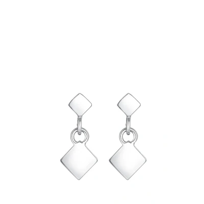 Image de Elli Viereck GEO Trend Minimal Filigran Boucles d&#039;oreilles, Femme, Taille: One Size, Silber