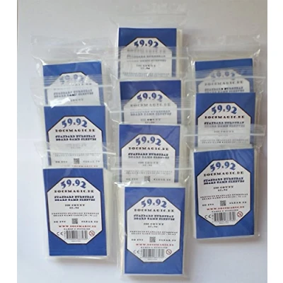 Image de docsmagic.de 1.000 Standard European Board Game Sleeves 10 Packs 61 x 94 EU 59 92