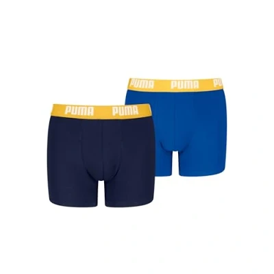 Image de PUMA Everyday Basic Boxer, Green Combo, 170 176 (Lot de 2) Garçon