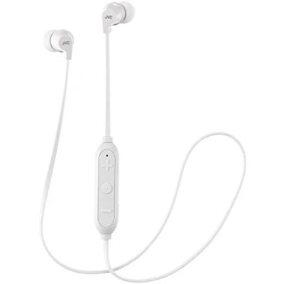 Image de JVC HA FX21BT E Écouteurs Intra Auriculaires sans Fil Bluetooth avec Télécommande et Micro Blanc