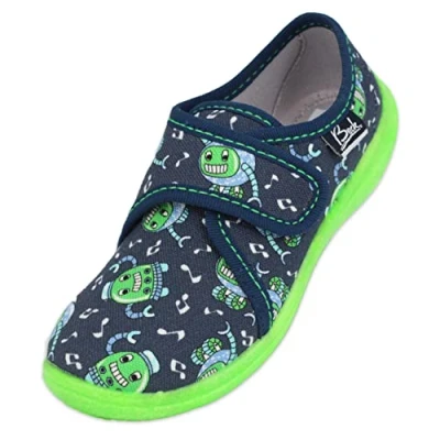 Image de Beck Robots Chausson, Bleu foncé, 29 EU