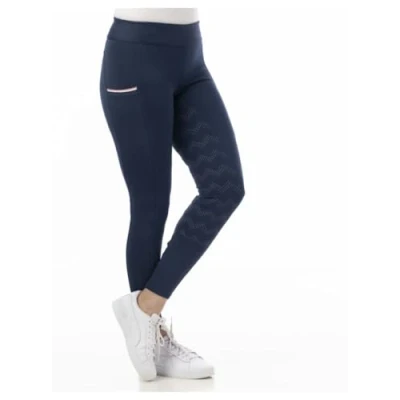 Image de Riding World Pantalon d&#039;Équitation Agadir Femme Marin EU 34