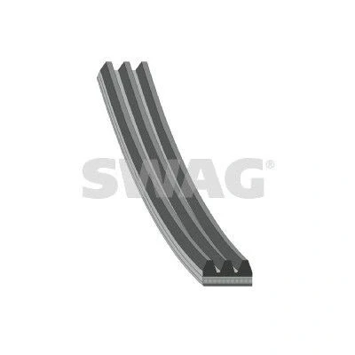 Image de SWAG 60 92 8746 Courroie Poly V 740 3 RENAULT: TWINGO 1, CLIO 2, Kangoo I