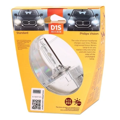 Image de PHILIPS 85415VIS1 Ampoule, projecteur longue portée D1S 85V 35W 4600K Xénon CITROËN: C5 III Break, PEUGEOT: 3008 I, SKODA: Octavia 2 Combi