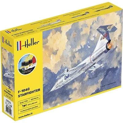 Image de HELLER JOUSTRA Maquette Avion : Starter Kit F 104G Starfighter