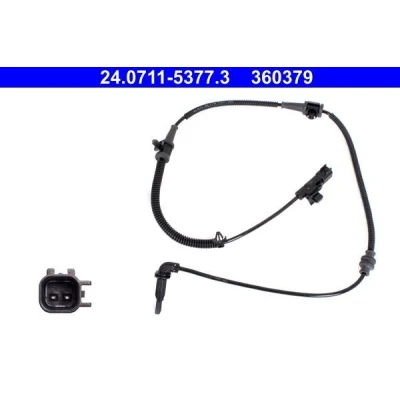 Image de ATE 24.0711 5377.3 Capteur ABS 930 OPEL: Cascada, Astra J 5 portes, GTC, VAUXHALL: Mk6 GTC