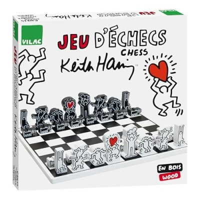 Image de Vilac Jeu d&#039;échecs Keith Haring, 9221