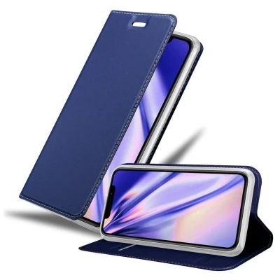 Image de Coque pour Apple iPhone 11 PRO en CLASSY BLEU FONCÉ Housse de protection Étui avec fermeture magnétique, fonction support et compartiment carte Neuf