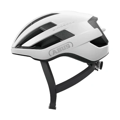 Image de ABUS casque de vélo course WingBack route simple pour une conduite sportive au quotidien et les loisirs adultes adolescents Blanc polaire, taille L