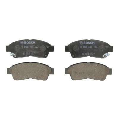Image de BOSCH 0 986 461 123 Jeu de plaquettes frein Low Metallic avec indicateur d&#039;usure instructions montage TOYOTA: RAV4 I SUV Cabriolet